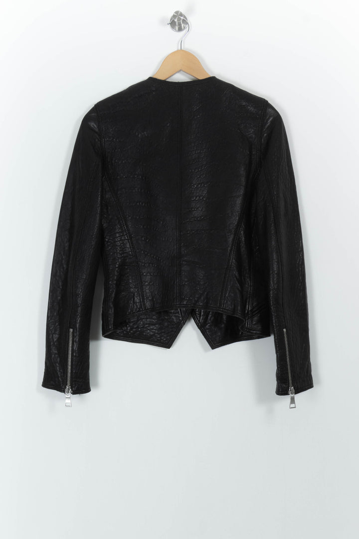 Blouson Noir - Taille S/36 de la marque Vanessa Bruno - Athé | PARAD85436 - Vendu par Paradigme - Image 4