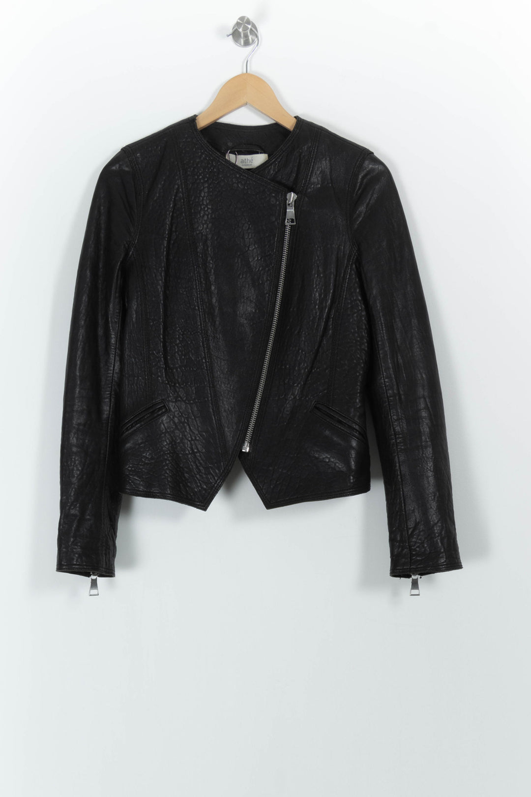 Blouson Noir - Taille S/36 de la marque Vanessa Bruno - Athé | PARAD85436 - Vendu par Paradigme - Image 2