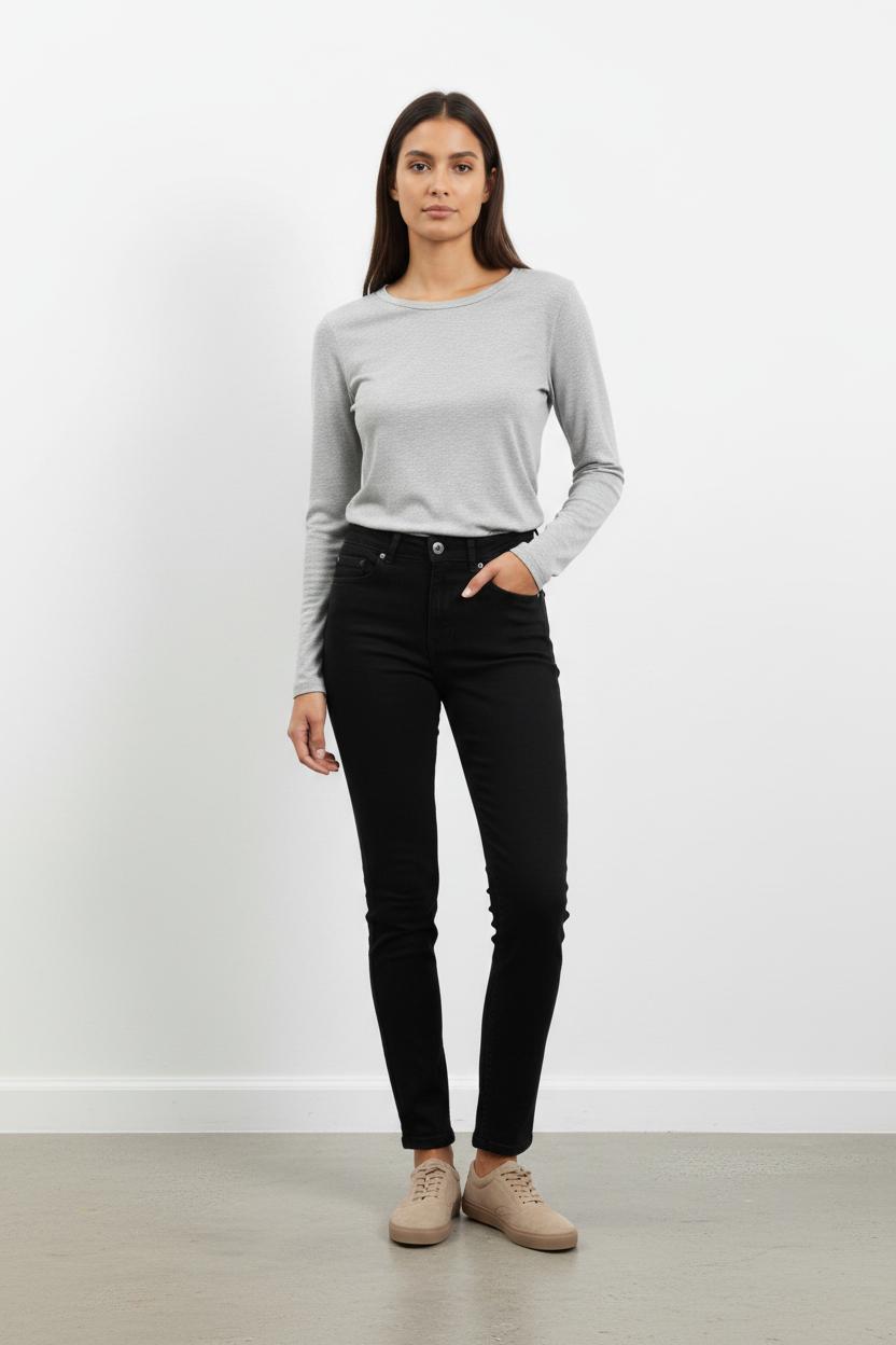 Jean Skinny Noir - Taille XS/34 de la marque The Kooples | PARAD85437 - Vendu par Paradigme - Image 1