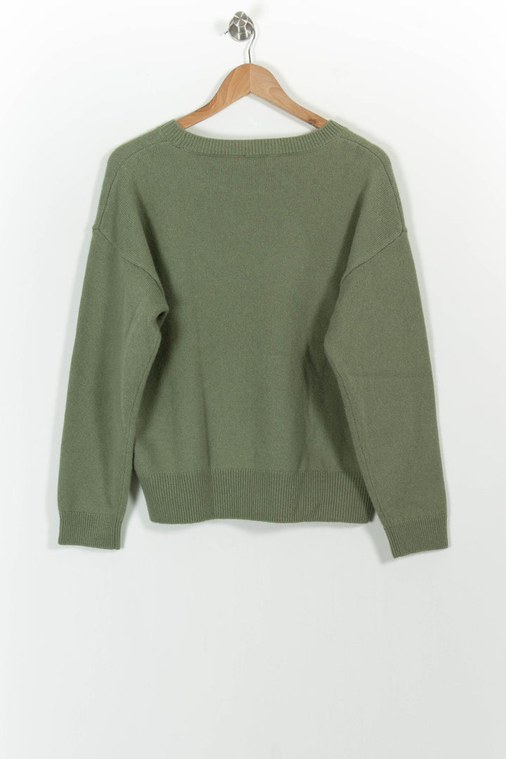 Pull Vert - Taille L/40 de la marque Claudie Pierlot | PARAD85441 - Vendu par Paradigme - Image 4