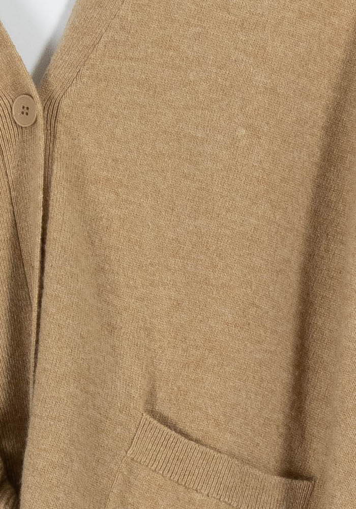Cardigan Marron - Taille L/40 de la marque Sandro | PARAD85442 - Vendu par Paradigme - Image 3