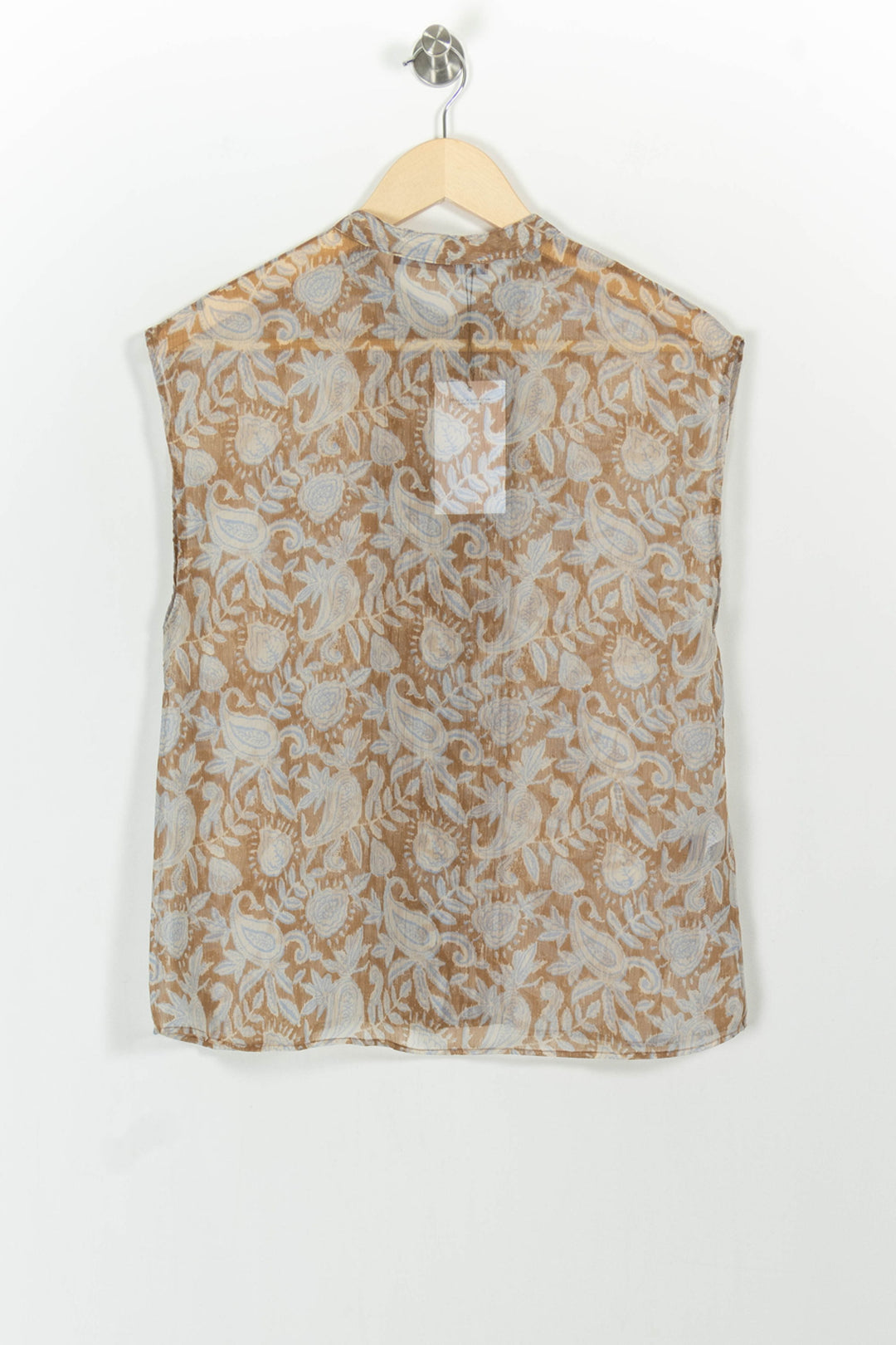 Blouse Beige et Blanche - Taille M/38 de la marque Comptoir des Cotonniers | PARAD85446 - Vendu par Paradigme - Image 4