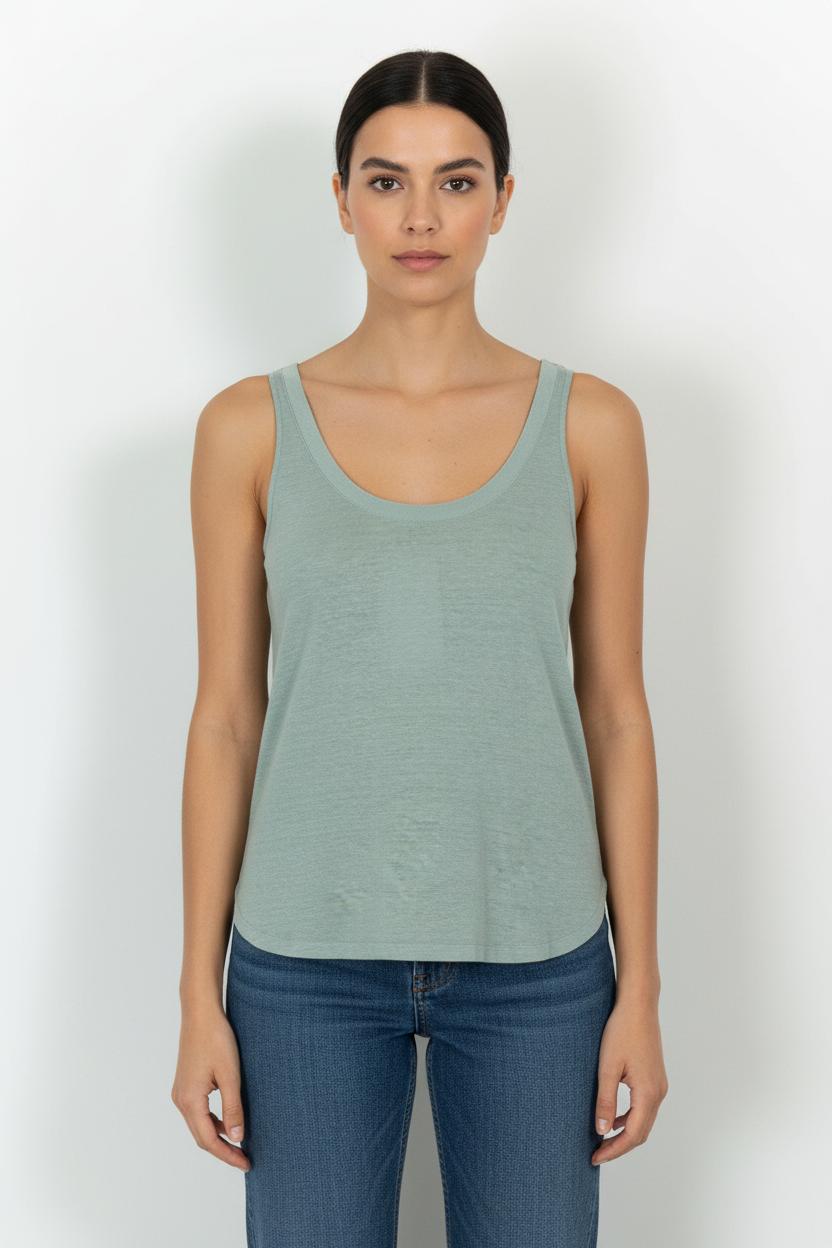 Débardeur Vert - Taille S/36 de la marque Comptoir des Cotonniers | PARAD85447 - Vendu par Paradigme - Image 1