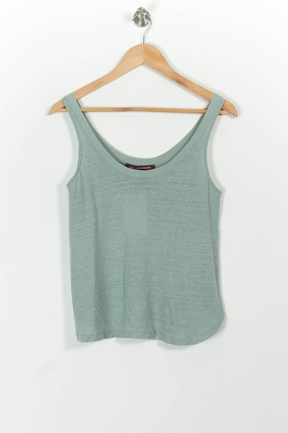 Débardeur Vert - Taille S/36 de la marque Comptoir des Cotonniers | PARAD85447 - Vendu par Paradigme - Image 2