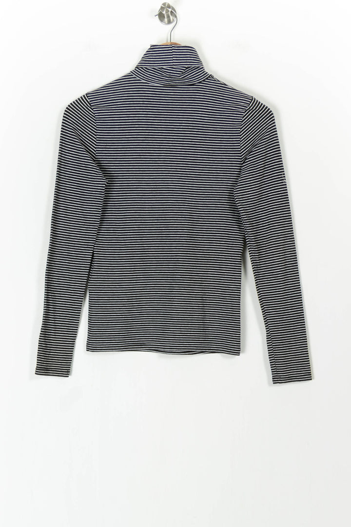 Pull Col Roulé Bleu et Blanc - Taille XS/34 de la marque Levi's | PARAD85453 - Vendu par Paradigme - Image 4