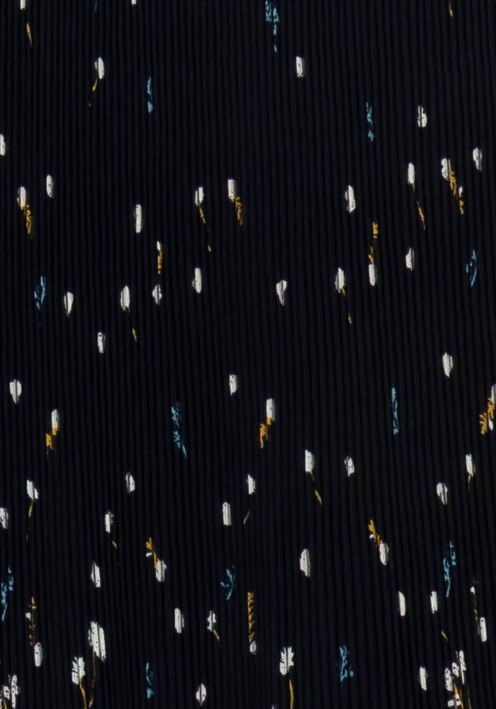Jupe Plissée Noire et Jaune - Taille S/36 de la marque Comptoir des Cotonniers | PARAD85459 - Vendu par Paradigme - Image 3