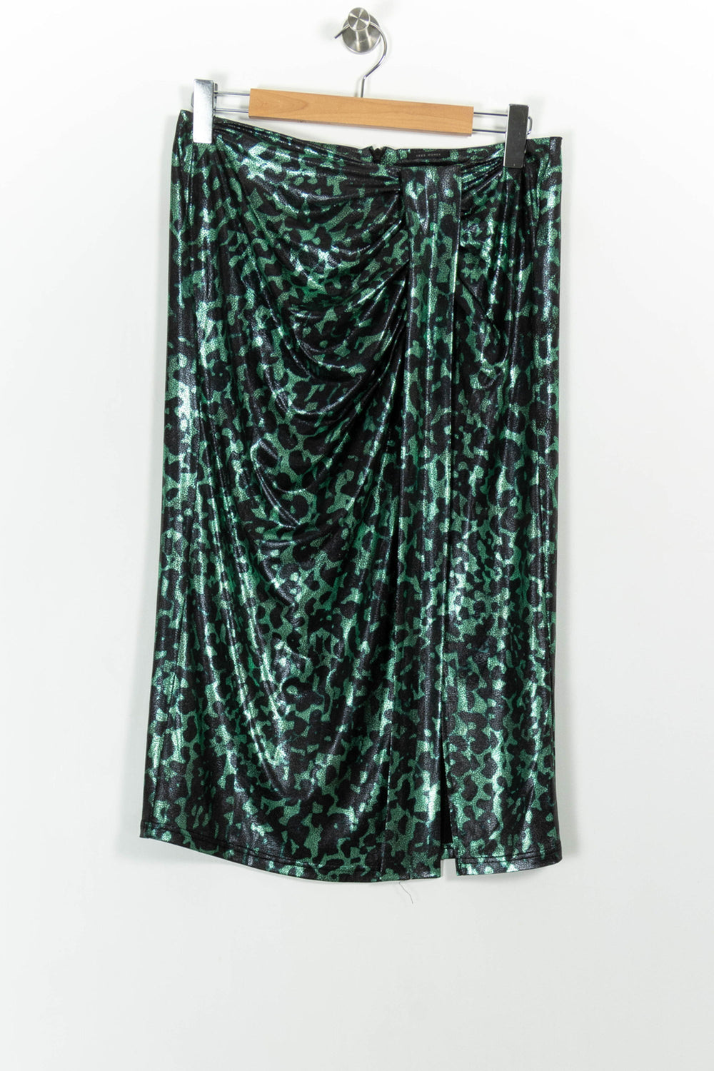 Jupe Longue Verte et Noire - Taille L/40 de la marque IKKS | PARAD85462 - Vendu par Paradigme - Image 2