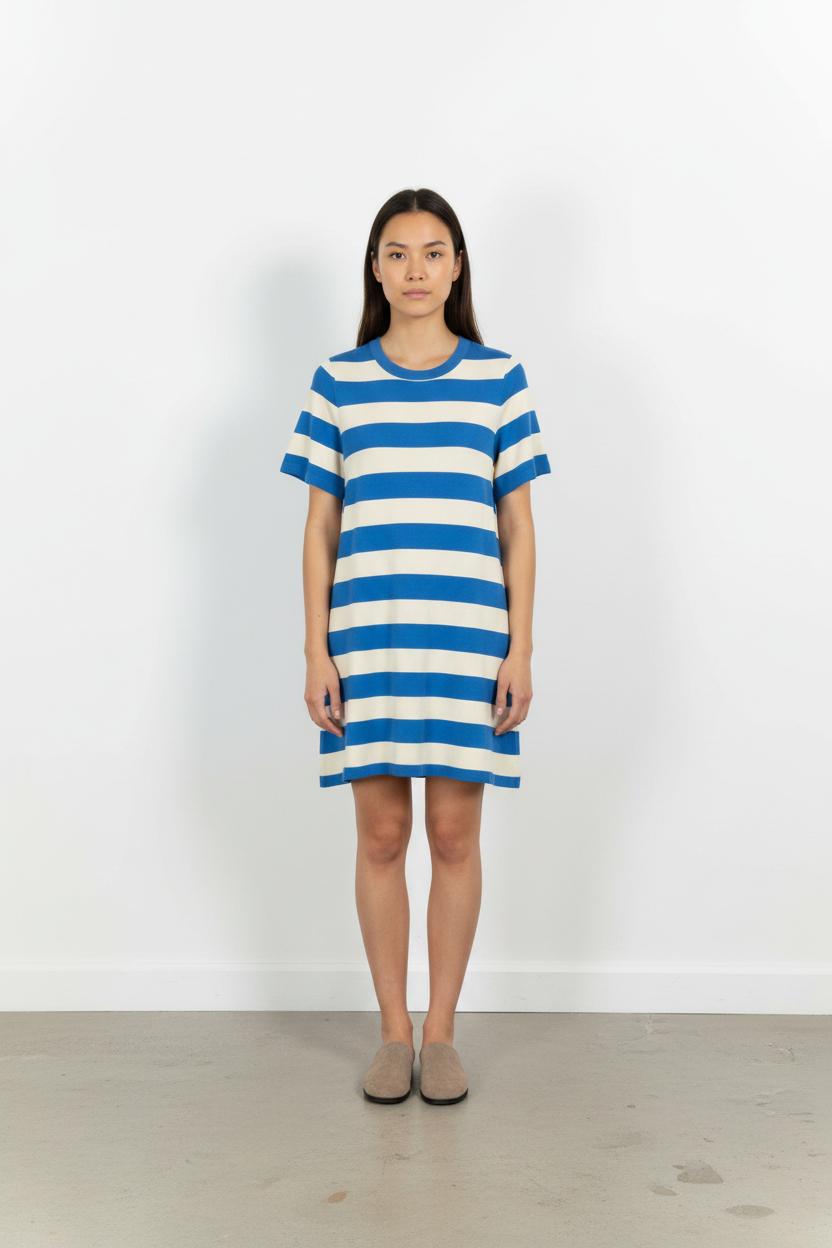 Robe Bleu et Blanche - Taille M/38 de la marque Petite Mendigote | PARAD85470 - Vendu par Paradigme - Image 1