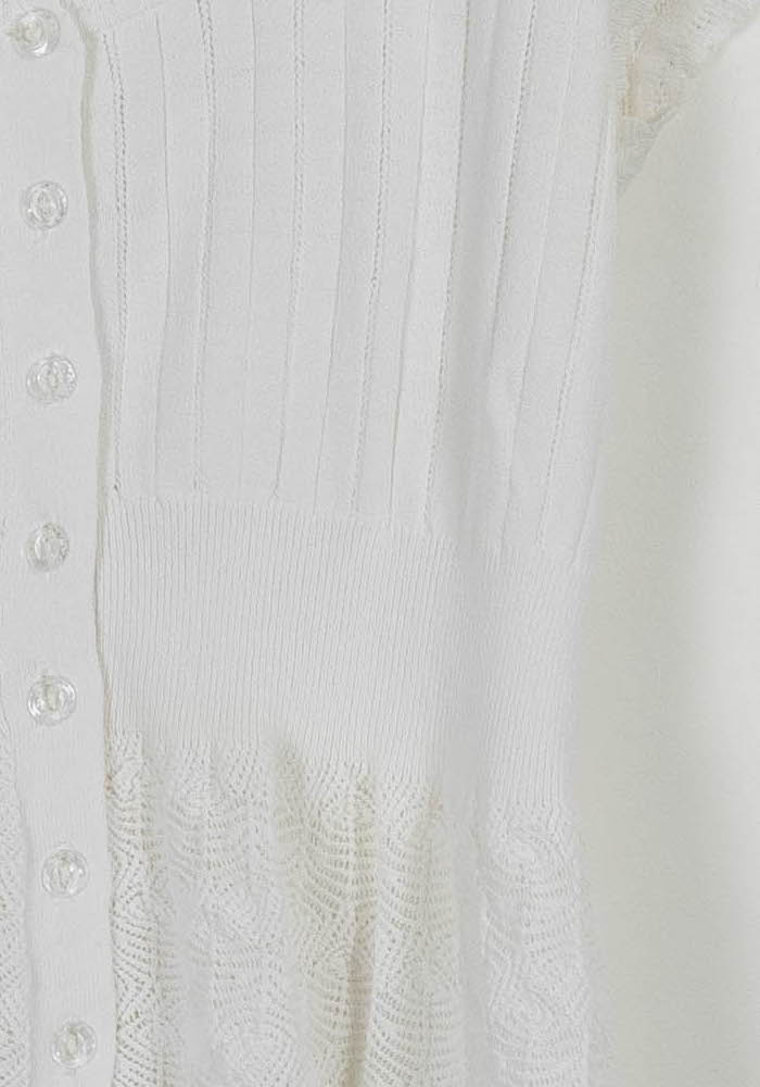 Cardigan Blanc - Taille M/38 de la marque Rodier | PARAD85472 - Vendu par Paradigme - Image 3