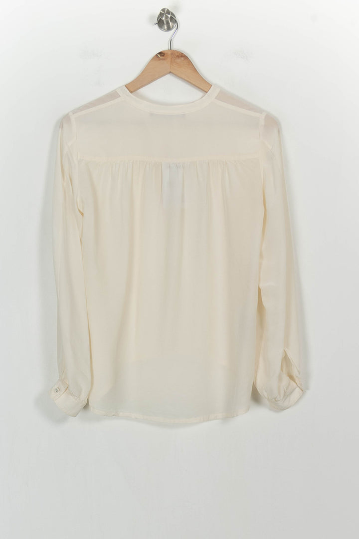 Blouse Beige - Taille S/36 de la marque Comptoir des Cotonniers | PARAD85474 - Vendu par Paradigme - Image 4