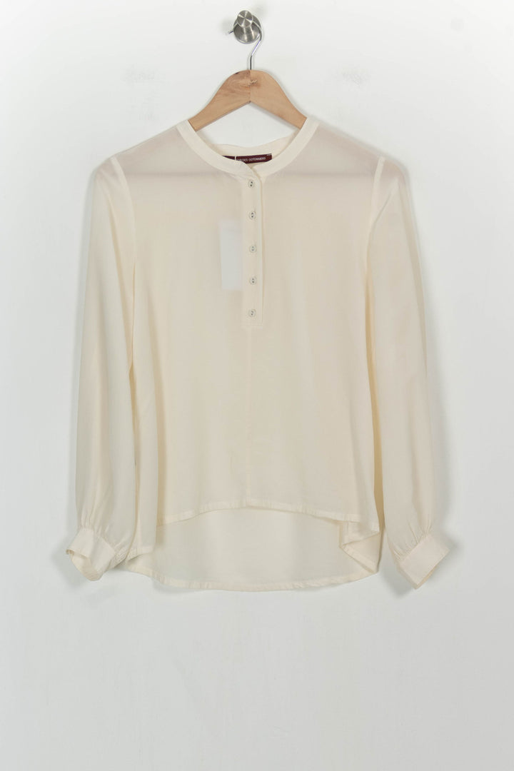 Blouse Beige - Taille S/36 de la marque Comptoir des Cotonniers | PARAD85474 - Vendu par Paradigme - Image 2