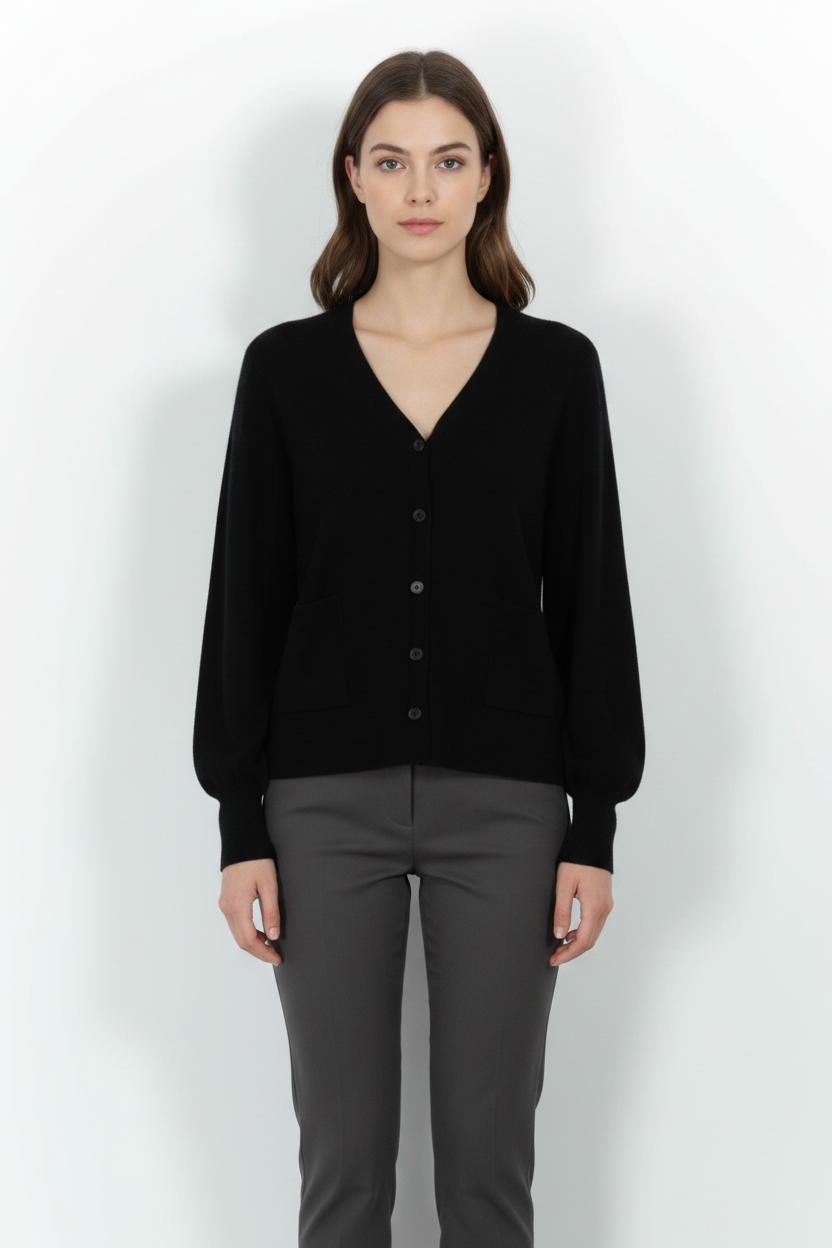 Cardigan Noir - Taille S/36 de la marque Comptoir des Cotonniers | PARAD85475 - Vendu par Paradigme - Image 1