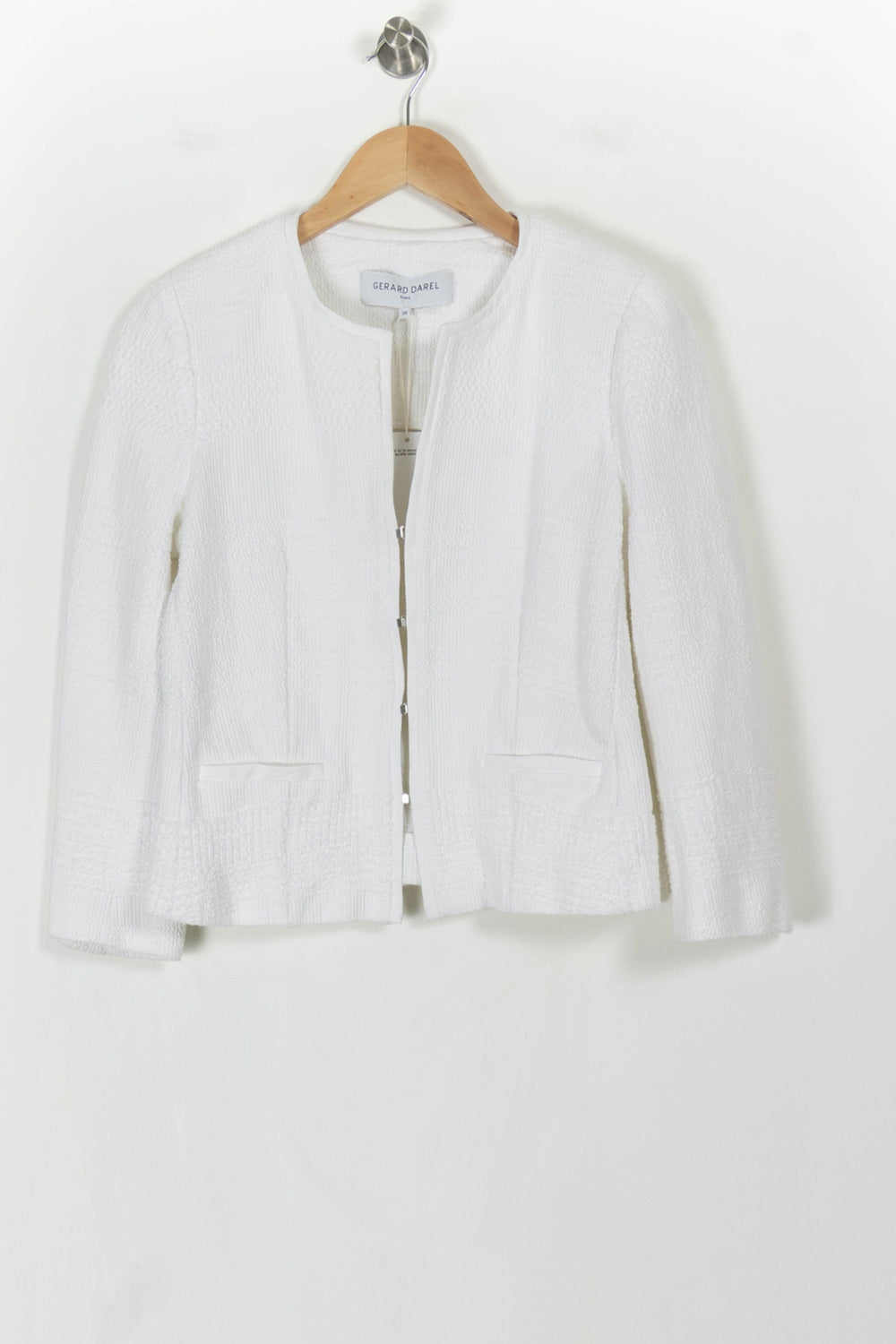 Veste Blanche - Taille M/38 de la marque Gerard Darel | PARAD85478 - Vendu par Paradigme - Image 2