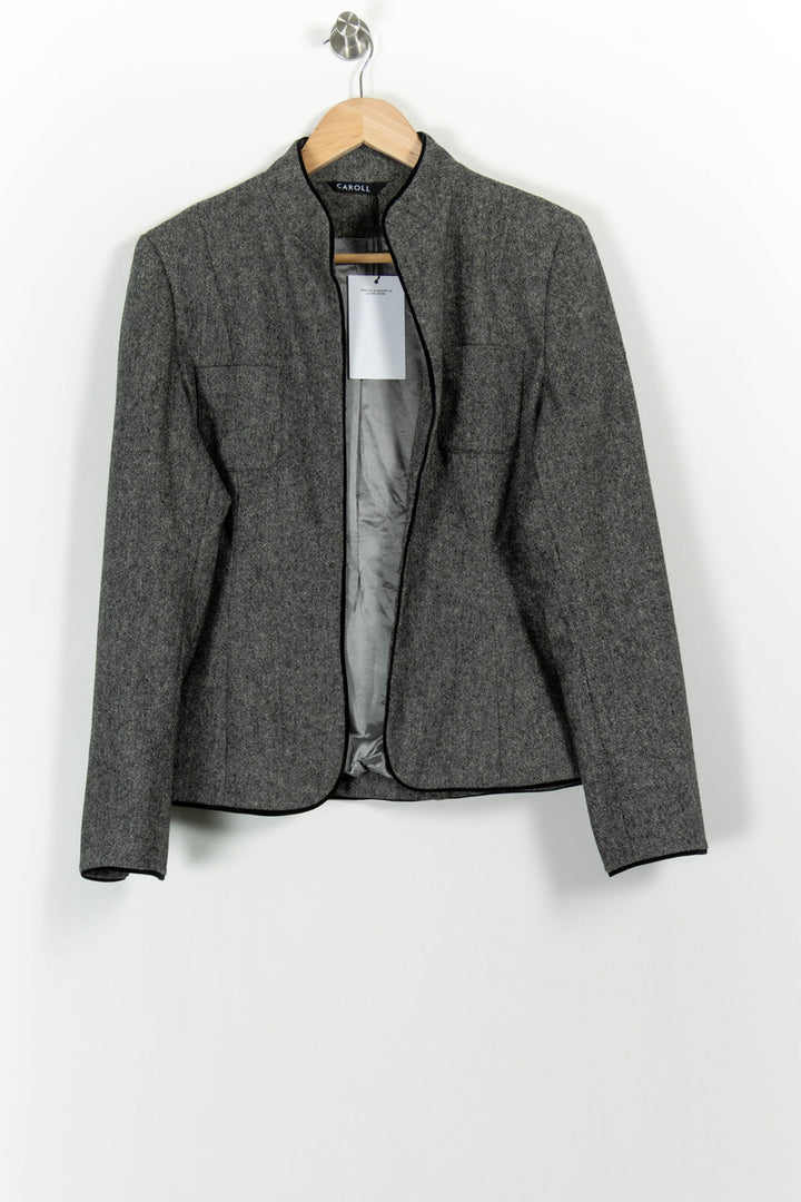 Veste Grise - Taille XL/42 de la marque Caroll | PARAD85479 - Vendu par Paradigme - Image 2