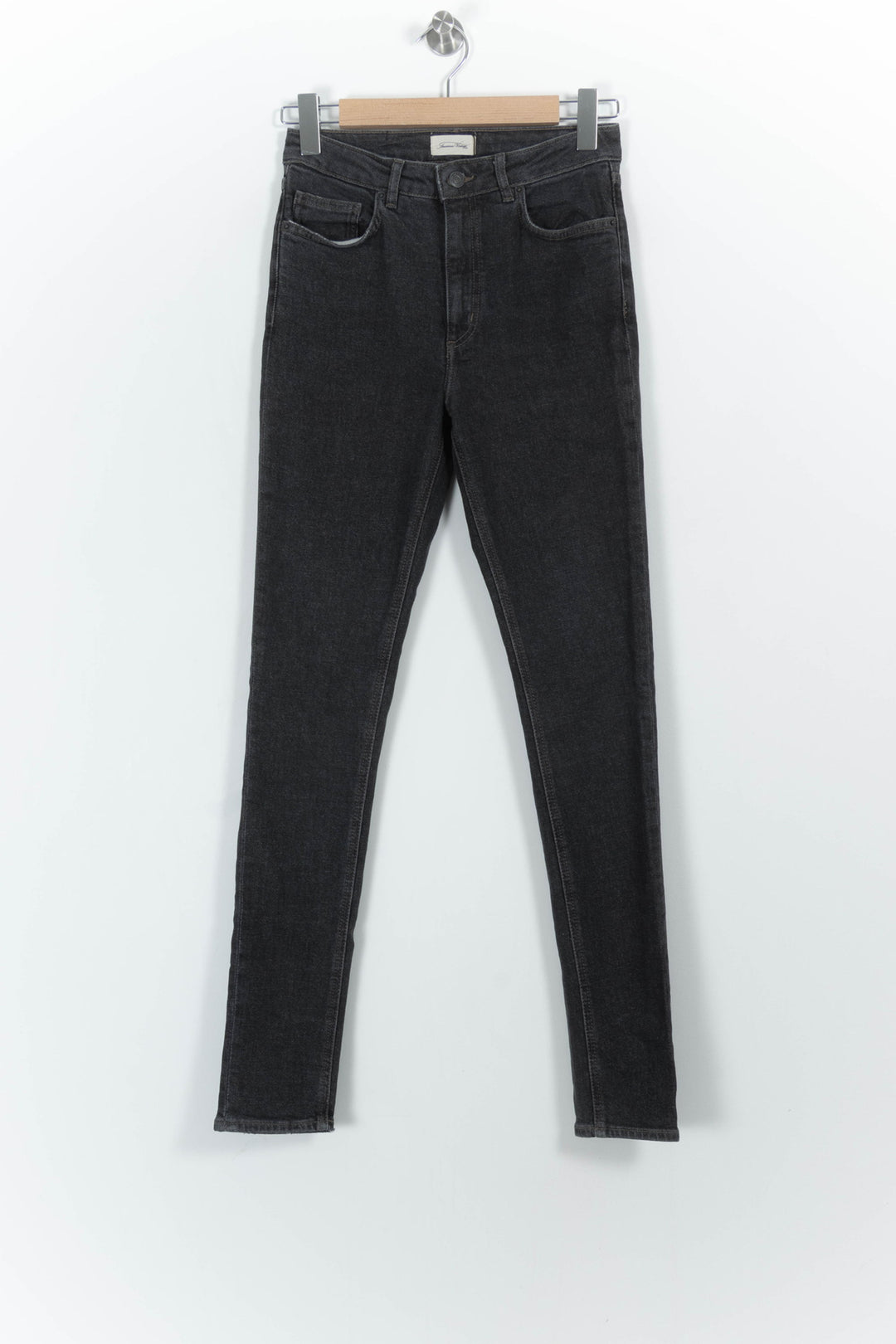 Jean Skinny Gris - Taille M/38 de la marque American Vintage | PARAD85480 - Vendu par Paradigme - Image 2