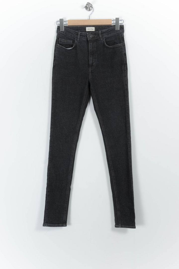 Jean Skinny Gris - Taille M/38 de la marque American Vintage | PARAD85480 - Vendu par Paradigme - Image 2