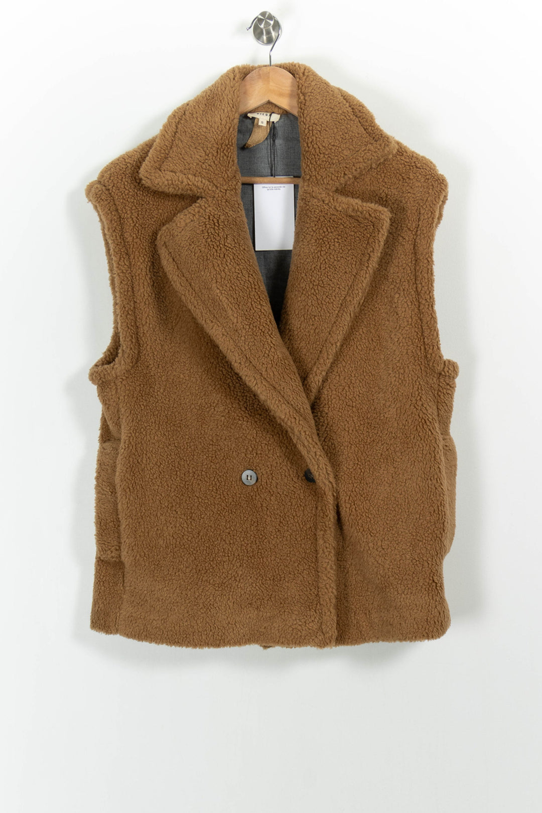 Gilet Sans Manches Marron - Taille S/36 de la marque Diega | PARAD85485 - Vendu par Paradigme - Image 2