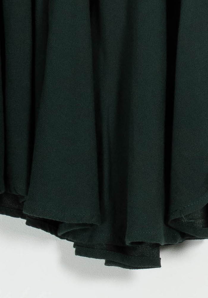 Jupe Plissée Verte - Taille S/36 de la marque American Vintage | PARAD85490 - Vendu par Paradigme - Image 3