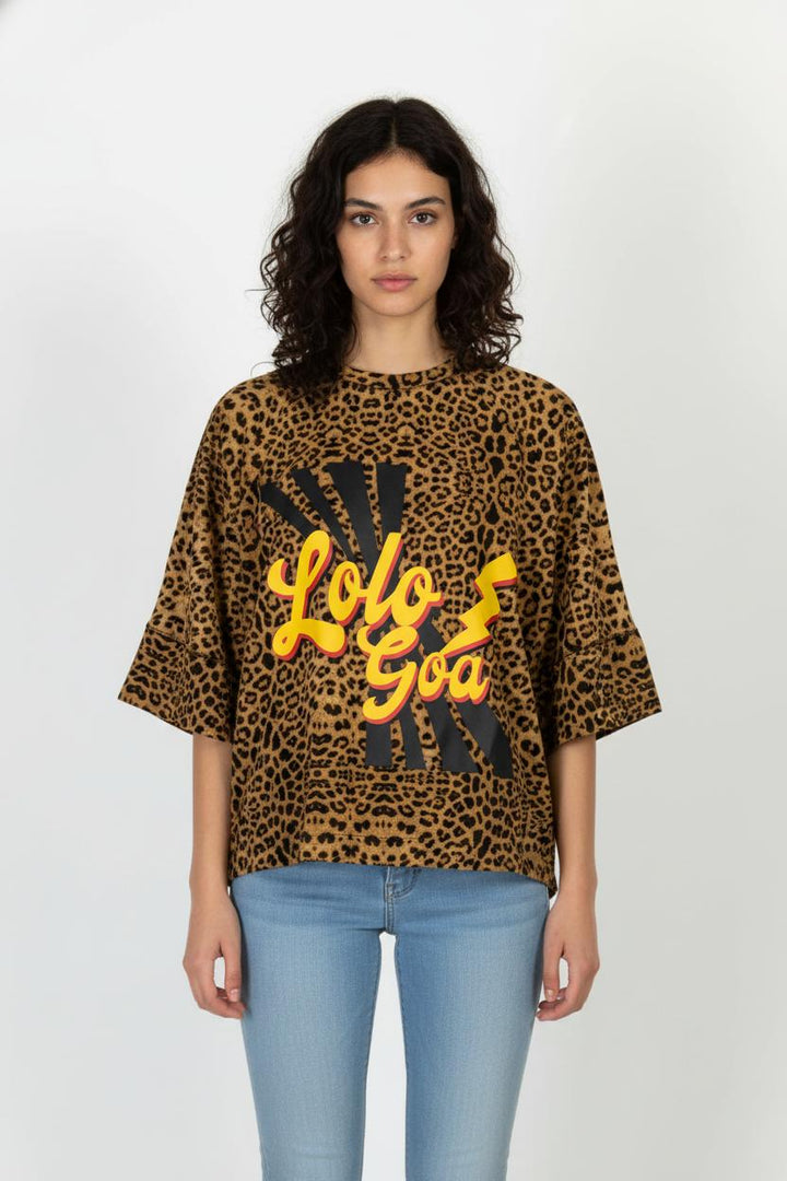 Tee-shirt Léopard - Taille S/36 de la marque Laurence Bras | PARAD85497 - Vendu par Paradigme - Image 1