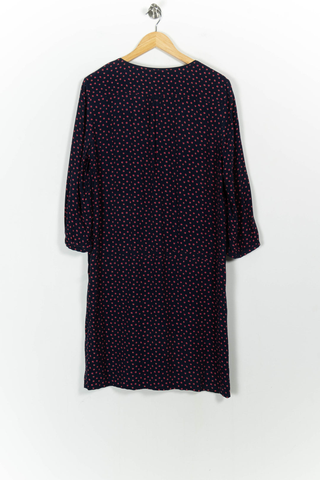 Robe Mi-longue Bleu Marine et Rouge - Taille XL/42 de la marque Caroll | PARAD85500 - Vendu par Paradigme - Image 4