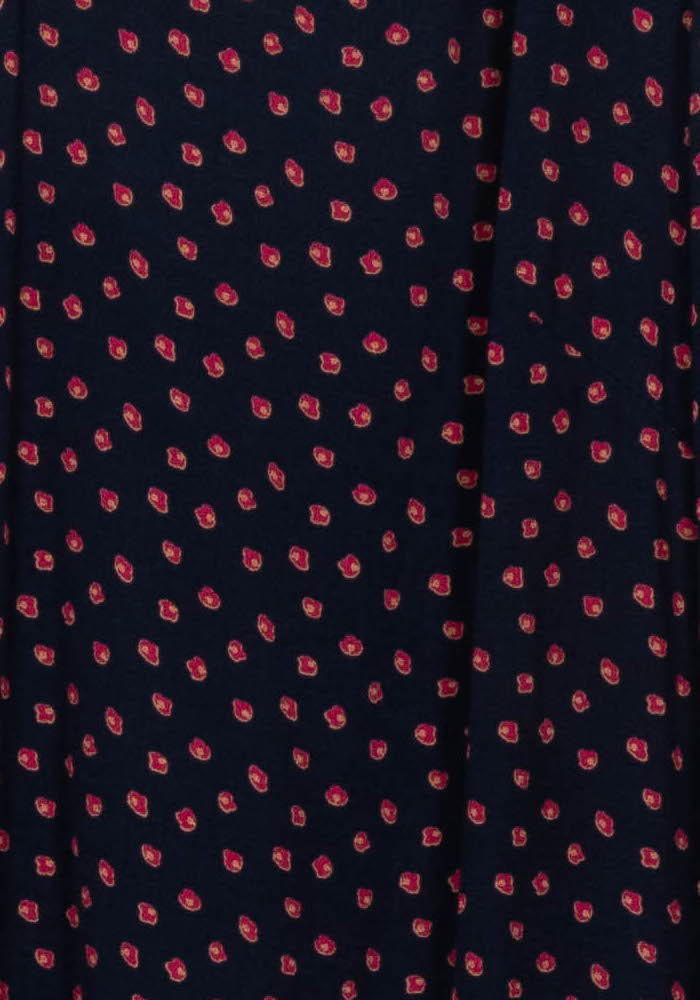 Robe Mi-longue Bleu Marine et Rouge - Taille XL/42 de la marque Caroll | PARAD85500 - Vendu par Paradigme - Image 3