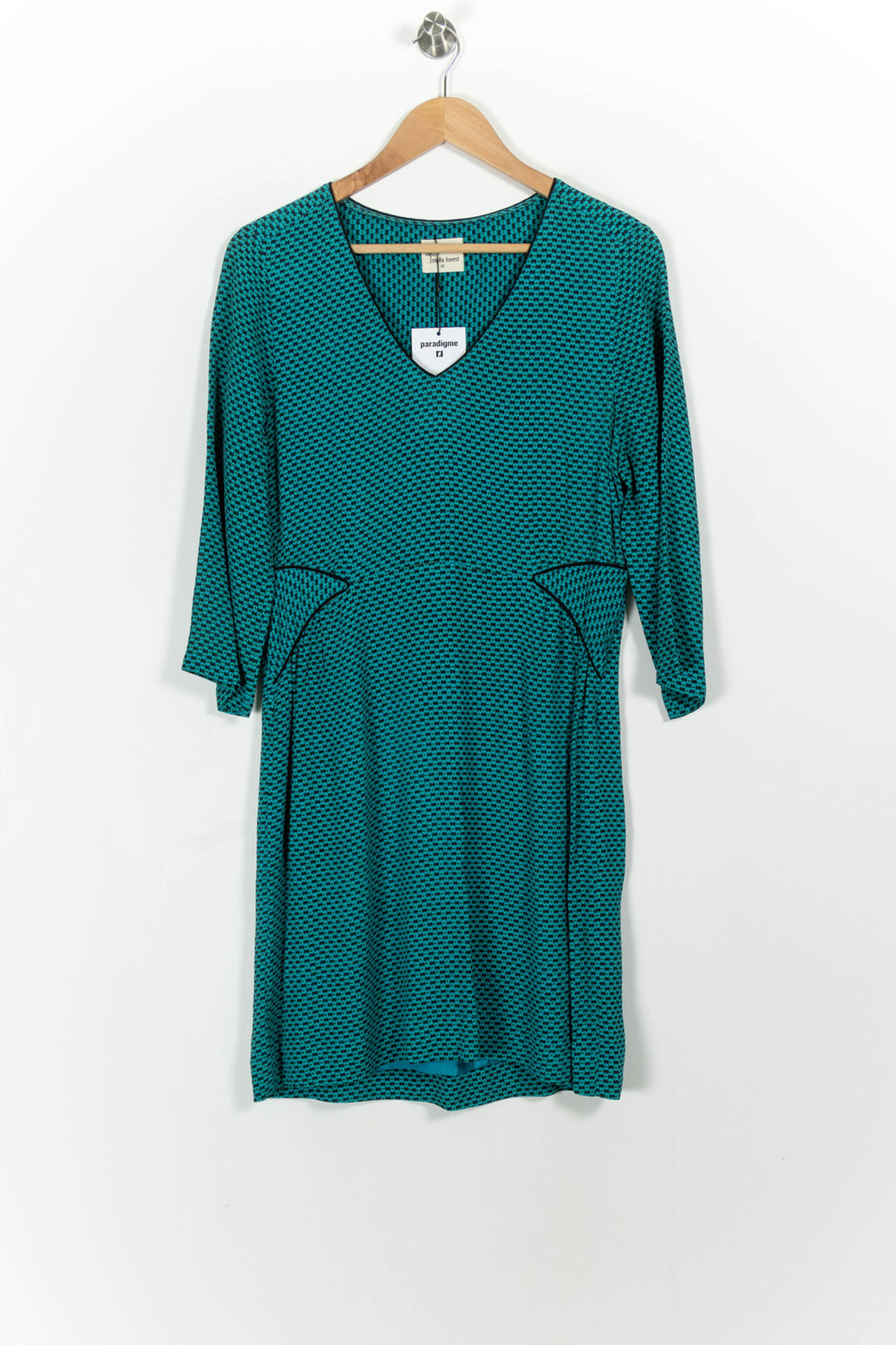 Robe Midi Verte - Taille XL/42 de la marque Stella Forest | PARAD85502 - Vendu par Paradigme - Image 2