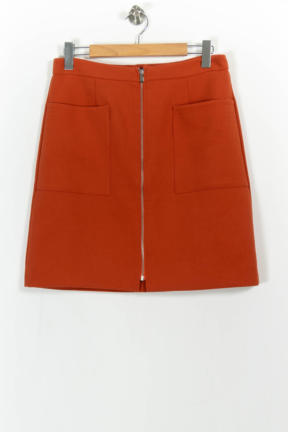 Jupe Courte Orange - Taille XXL/44 de la marque Caroll | PARAD85503 - Vendu par Paradigme - Image 2