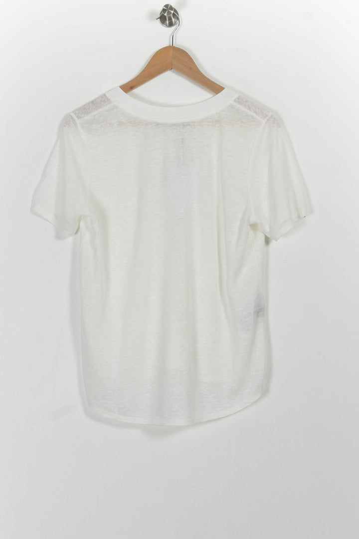 Tee-shirt Blanc - Taille S/36 de la marque Comptoir des Cotonniers | PARAD85508 - Vendu par Paradigme - Image 4