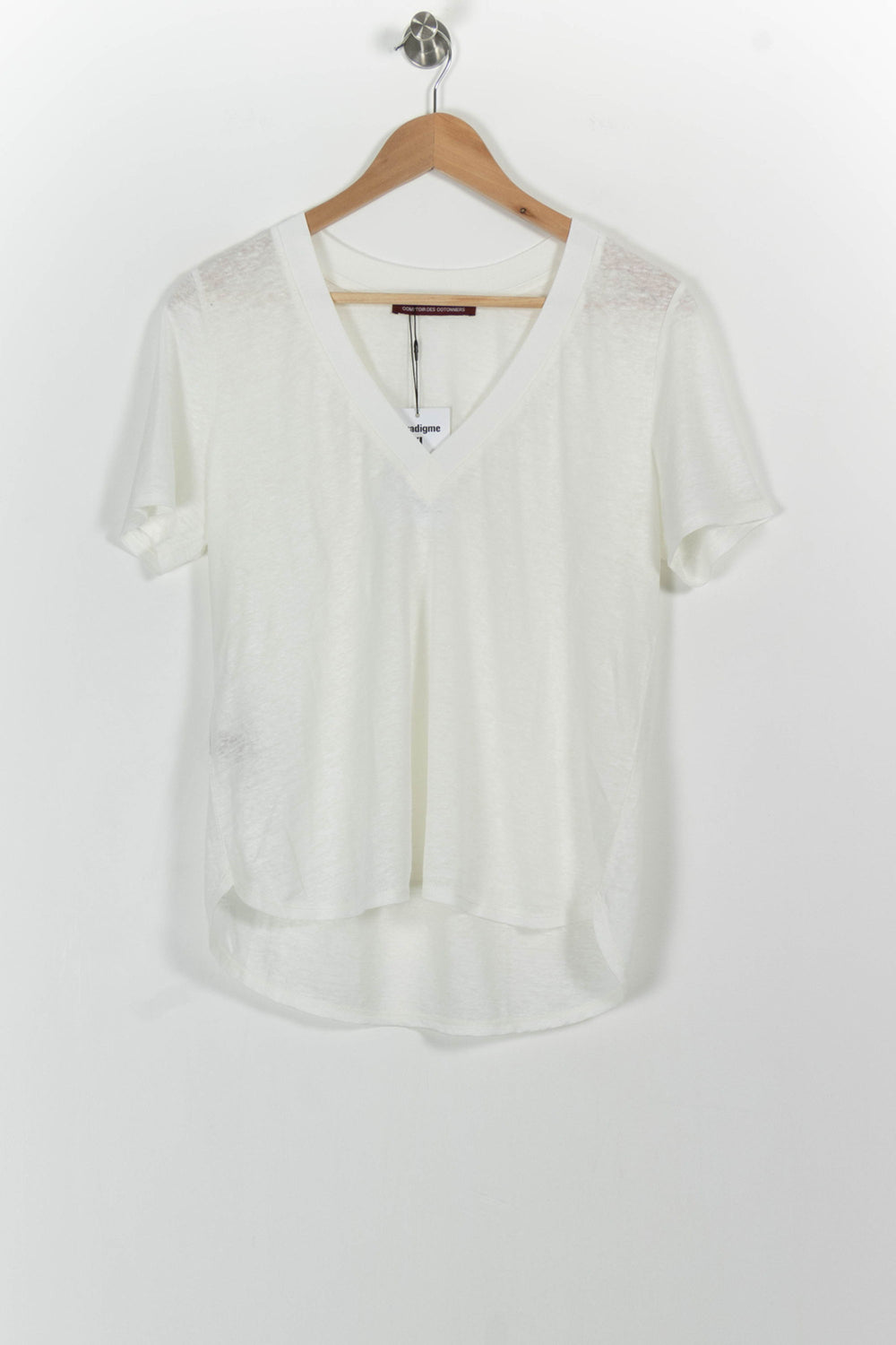Tee-shirt Blanc - Taille S/36 de la marque Comptoir des Cotonniers | PARAD85508 - Vendu par Paradigme - Image 2