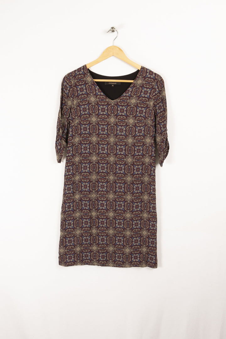 Robe multicolore violette - S / 36
