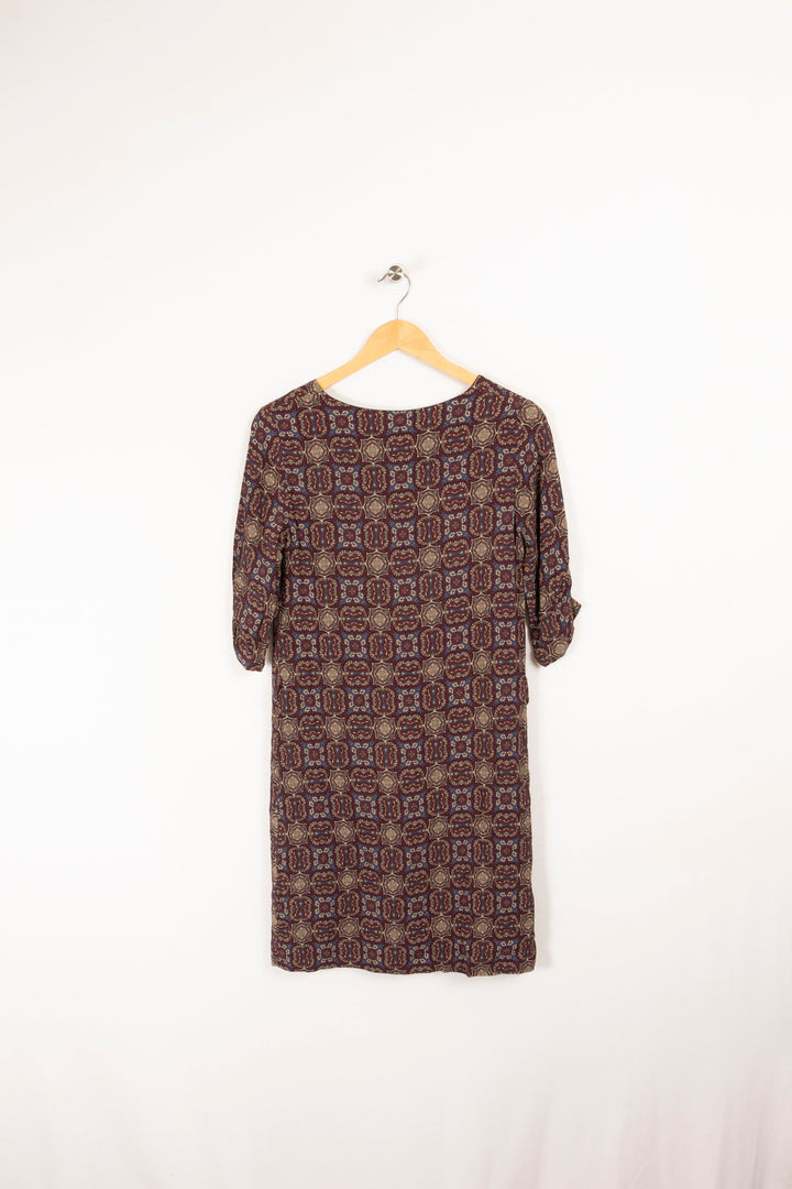 Robe multicolore violette - S / 36