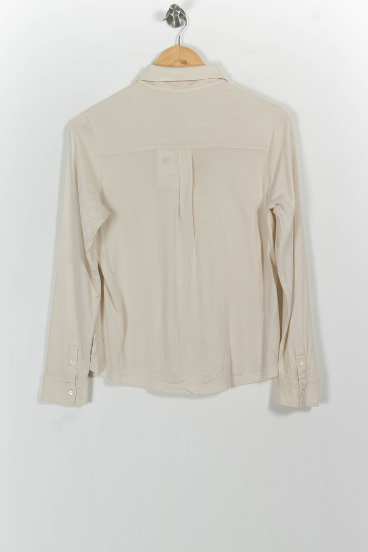 Chemise Beige - Taille S/36 de la marque Comptoir des Cotonniers | PARAD85510 - Vendu par Paradigme - Image 4