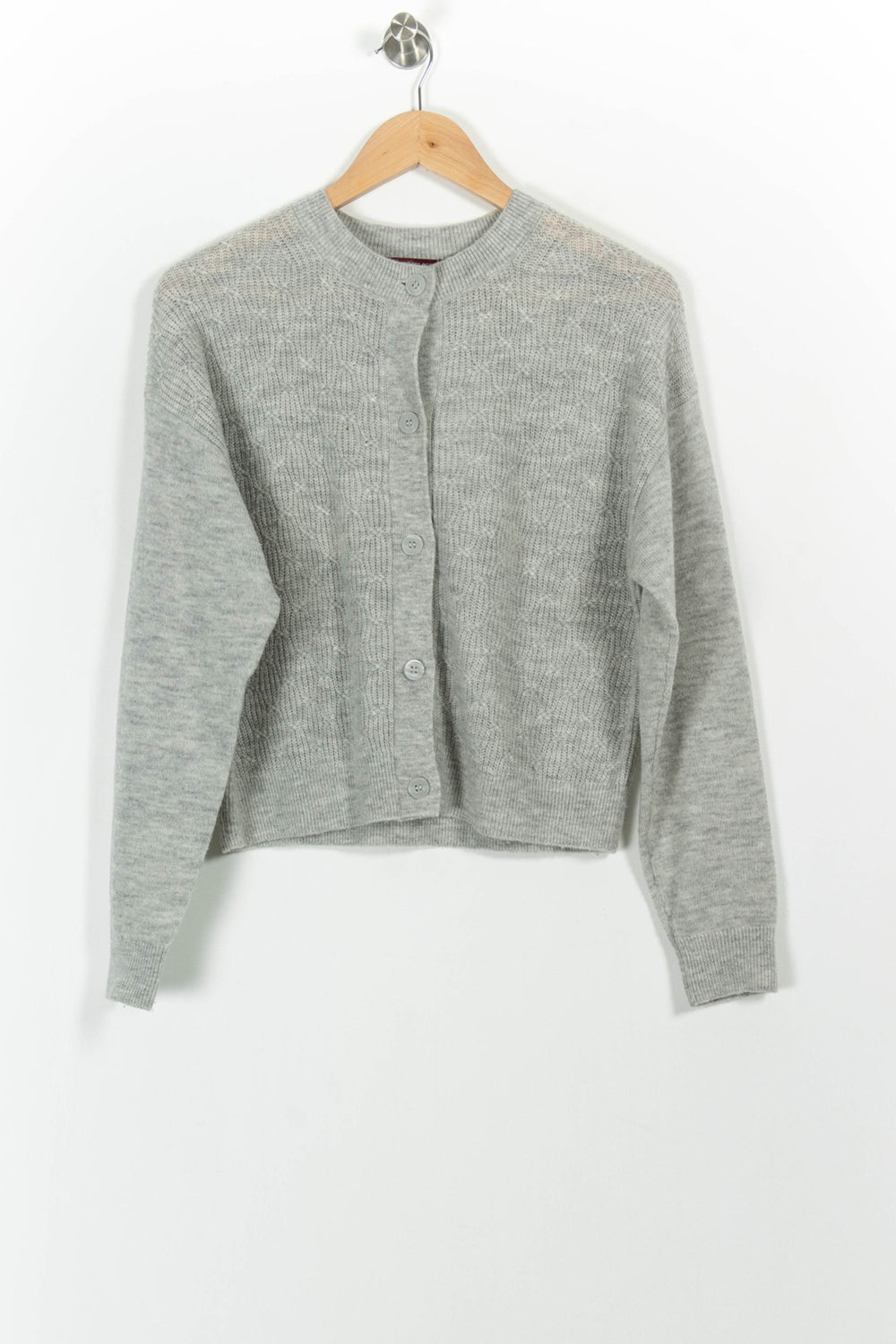 Cardigan Gris - Taille S/36 de la marque Comptoir des Cotonniers | PARAD85513 - Vendu par Paradigme - Image 2