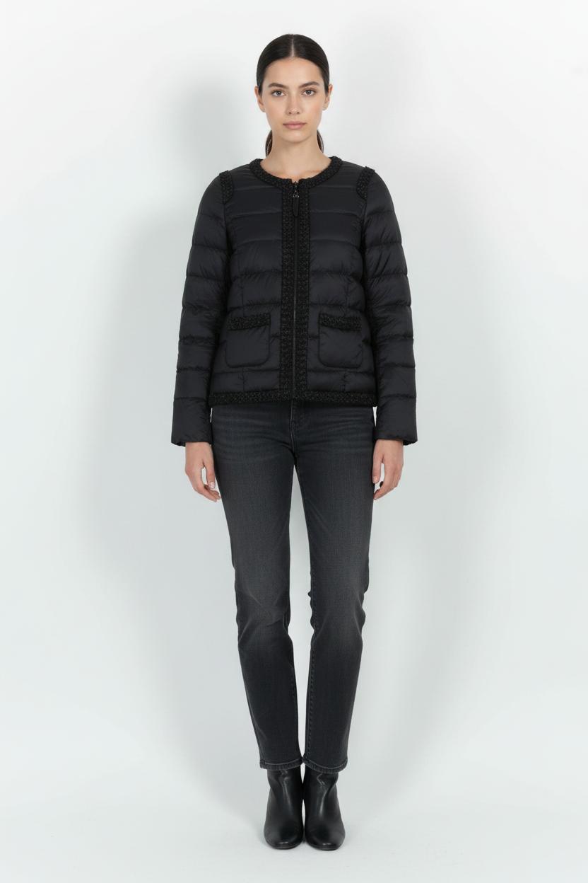 Veste Matelassée Noire - Taille S/36 de la marque Comptoir des Cotonniers | PARAD85514 - Vendu par Paradigme - Image 1