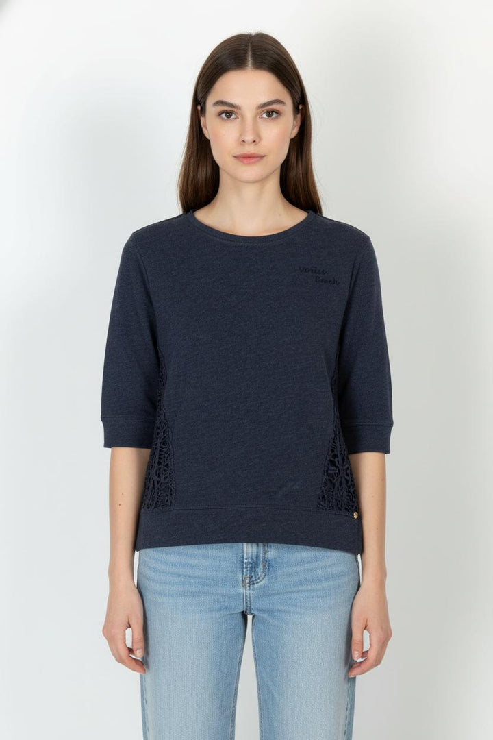 Sweat Bleu - Taille M/38 de la marque IKKS | PARAD85516 - Vendu par Paradigme - Image 1