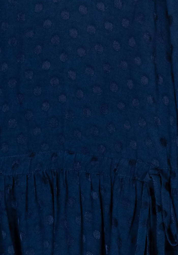 Robe Midi Bleue - Taille S/36 de la marque Sandro | PARAD85519 - Vendu par Paradigme - Image 3
