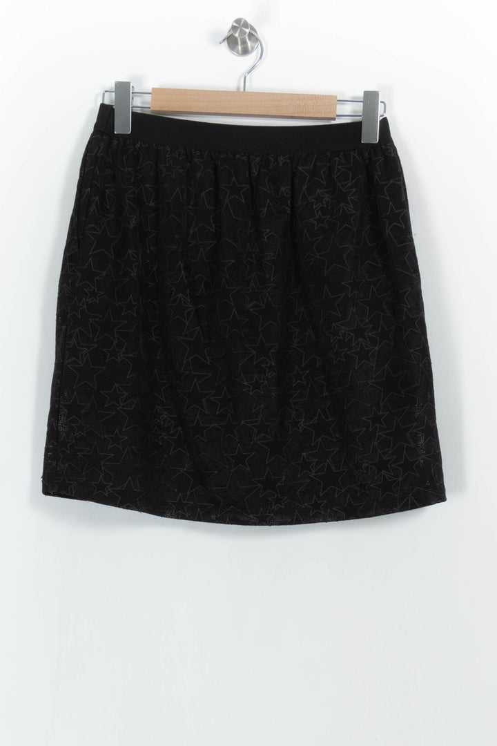 Jupe Courte Noire - Taille S/36 de la marque IKKS | PARAD85525 - Vendu par Paradigme - Image 4