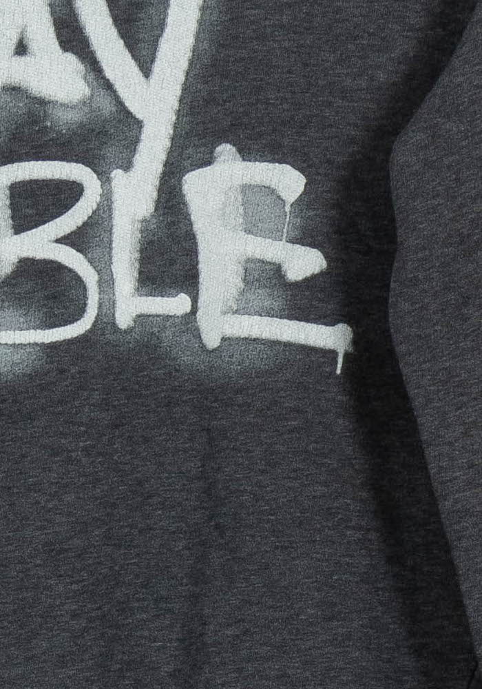 Sweatshirt Gris et Blanc - Taille S/36 de la marque Claudie Pierlot | PARAD85526 - Vendu par Paradigme - Image 3