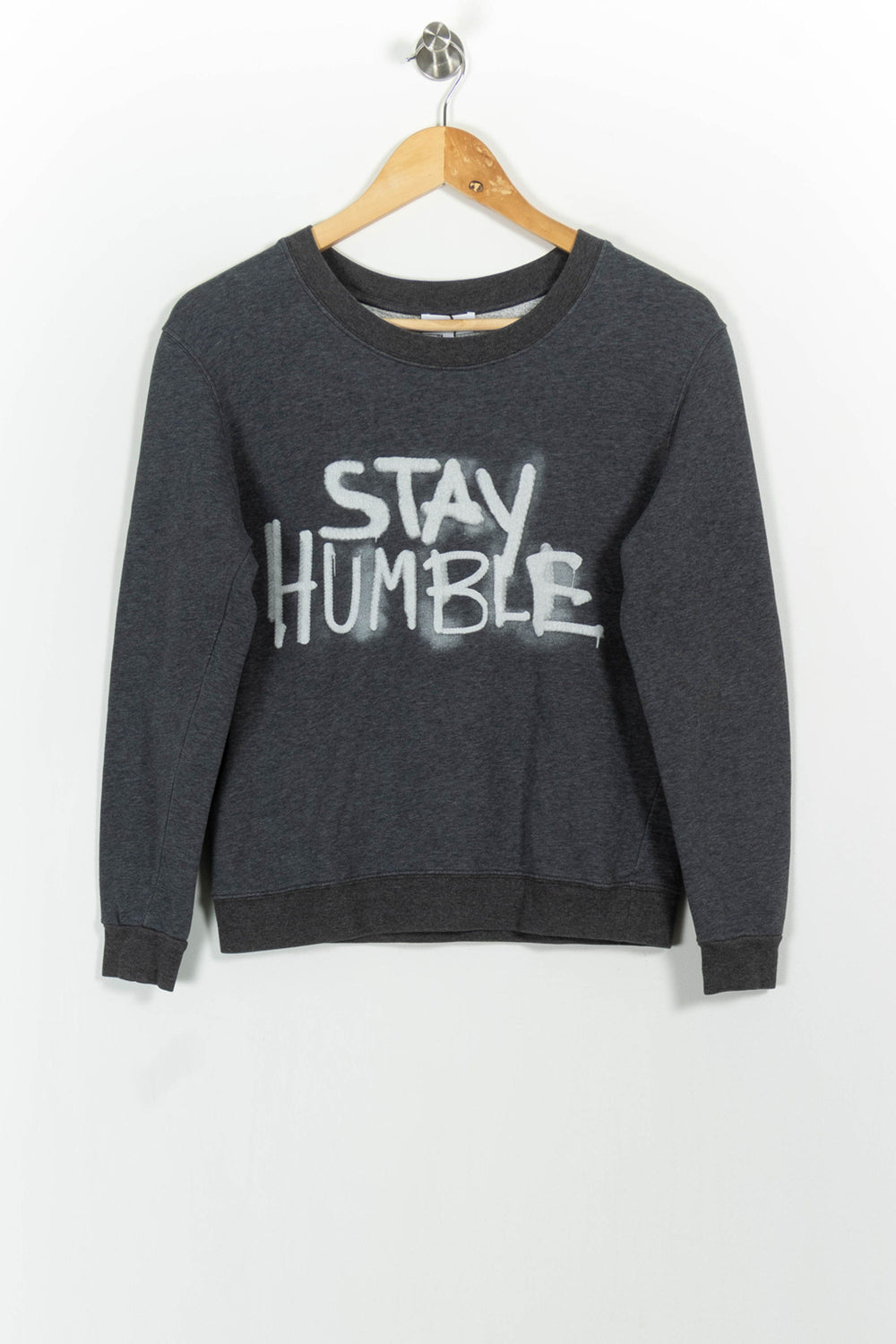 Sweatshirt Gris et Blanc - Taille S/36 de la marque Claudie Pierlot | PARAD85526 - Vendu par Paradigme - Image 2