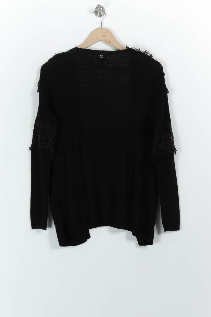 Cardigan Noir - Taille S/36 de la marque IKKS | PARAD85528 - Vendu par Paradigme - Image 4
