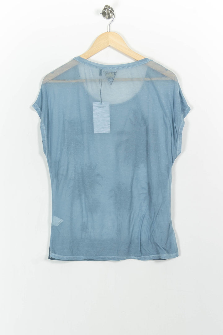 T-shirt Bleu - Taille S/36 de la marque IKKS | PARAD85529 - Vendu par Paradigme - Image 4