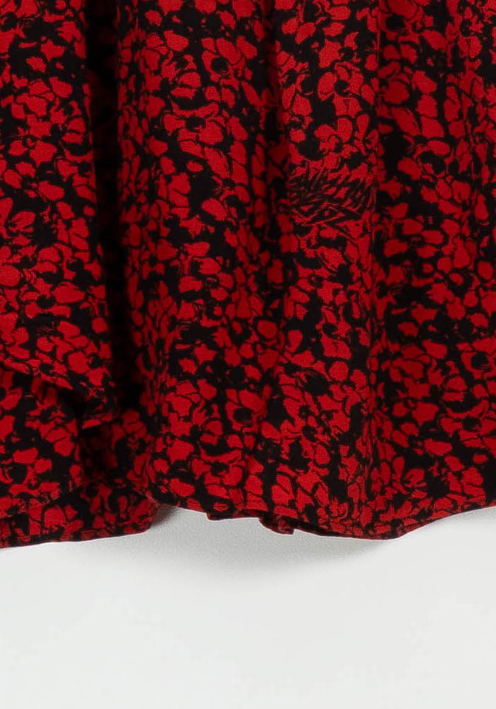 Jupe Courte Rouge et Noire - Taille S/36 de la marque Zadig&Voltaire | PARAD85531 - Vendu par Paradigme - Image 3