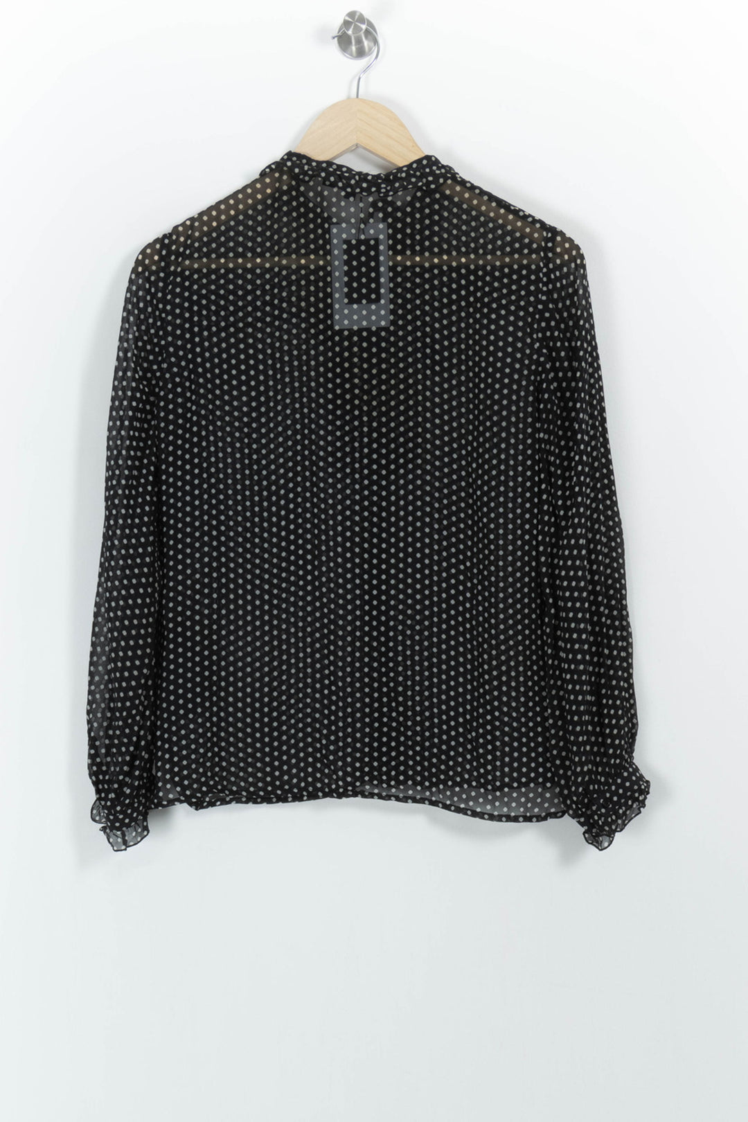 Chemisier Noir et Blanc - Taille S/36 de la marque Maje | PARAD85535 - Vendu par Paradigme - Image 4