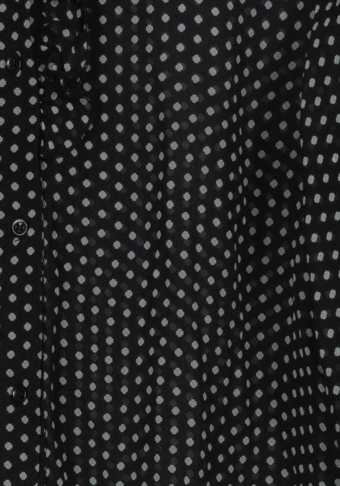 Chemisier Noir et Blanc - Taille S/36 de la marque Maje | PARAD85535 - Vendu par Paradigme - Image 3