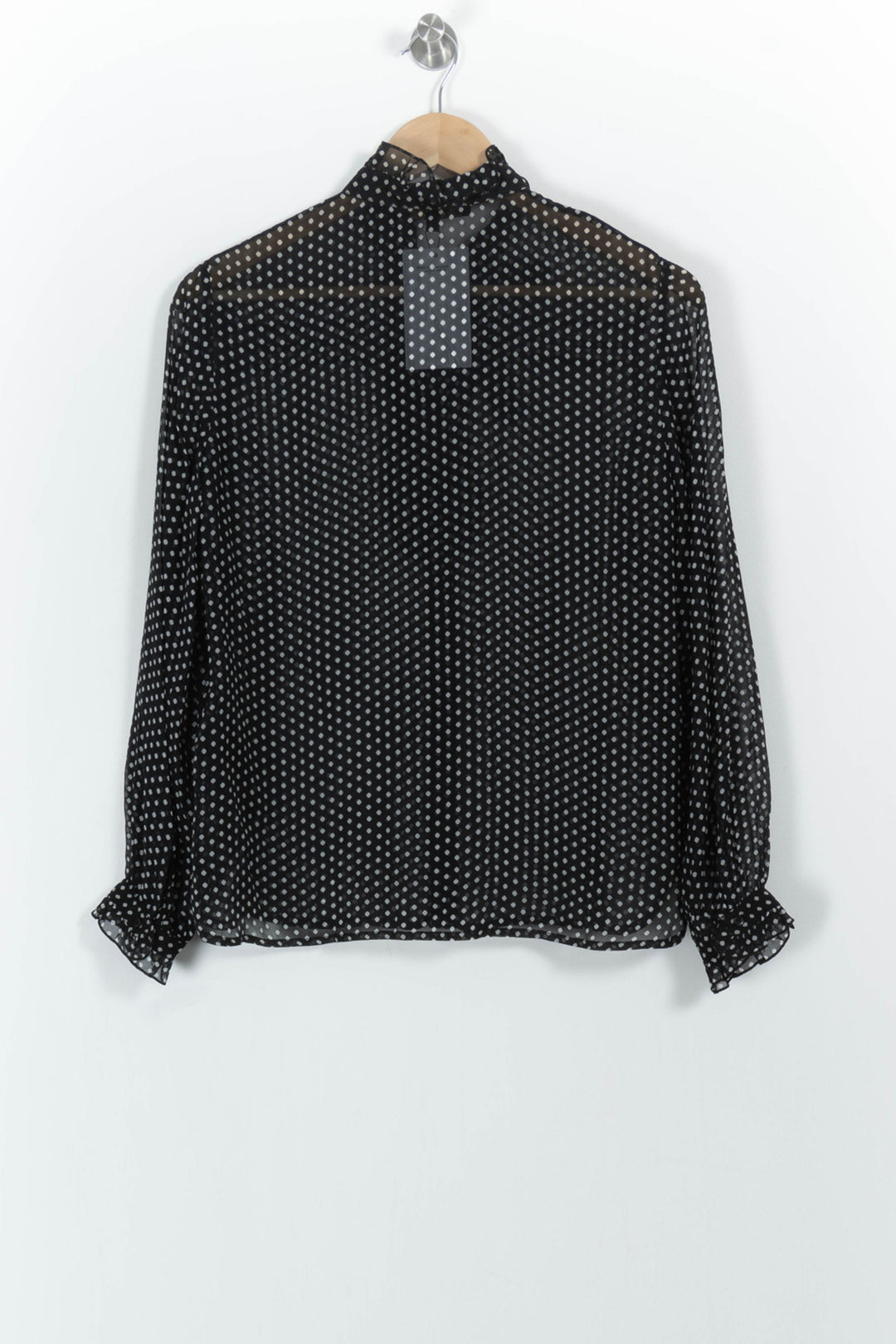 Blouse Noire et Blanche - Taille S/36 de la marque Maje | PARAD85536 - Vendu par Paradigme - Image 4