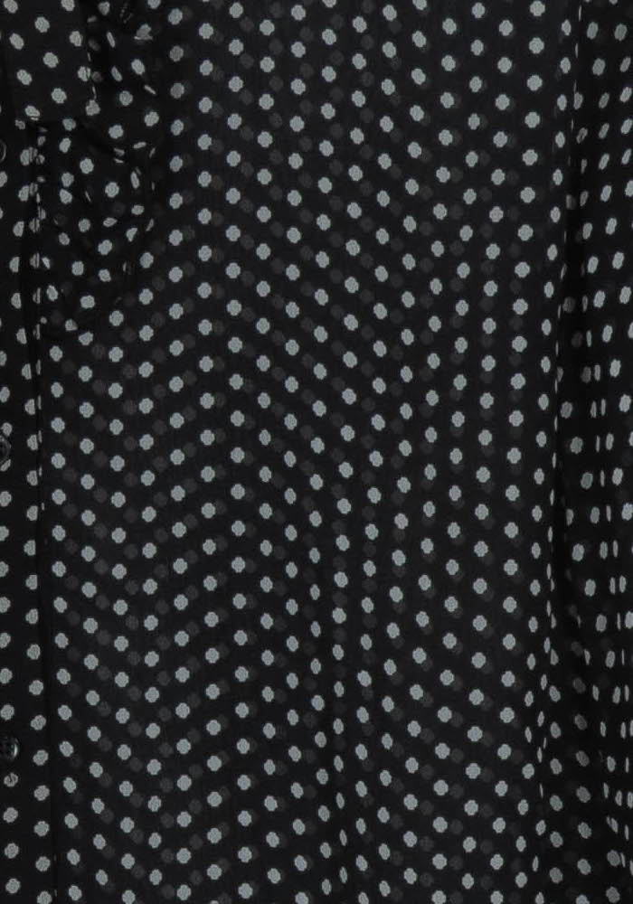Blouse Noire et Blanche - Taille S/36 de la marque Maje | PARAD85536 - Vendu par Paradigme - Image 3