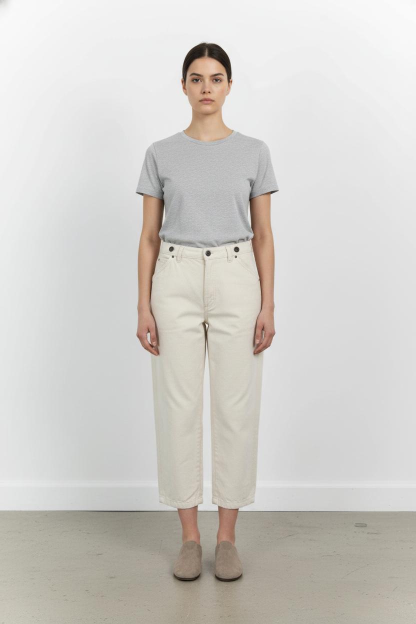 Jean Beige - Taille M/38 de la marque American Vintage | PARAD85537 - Vendu par Paradigme - Image 1