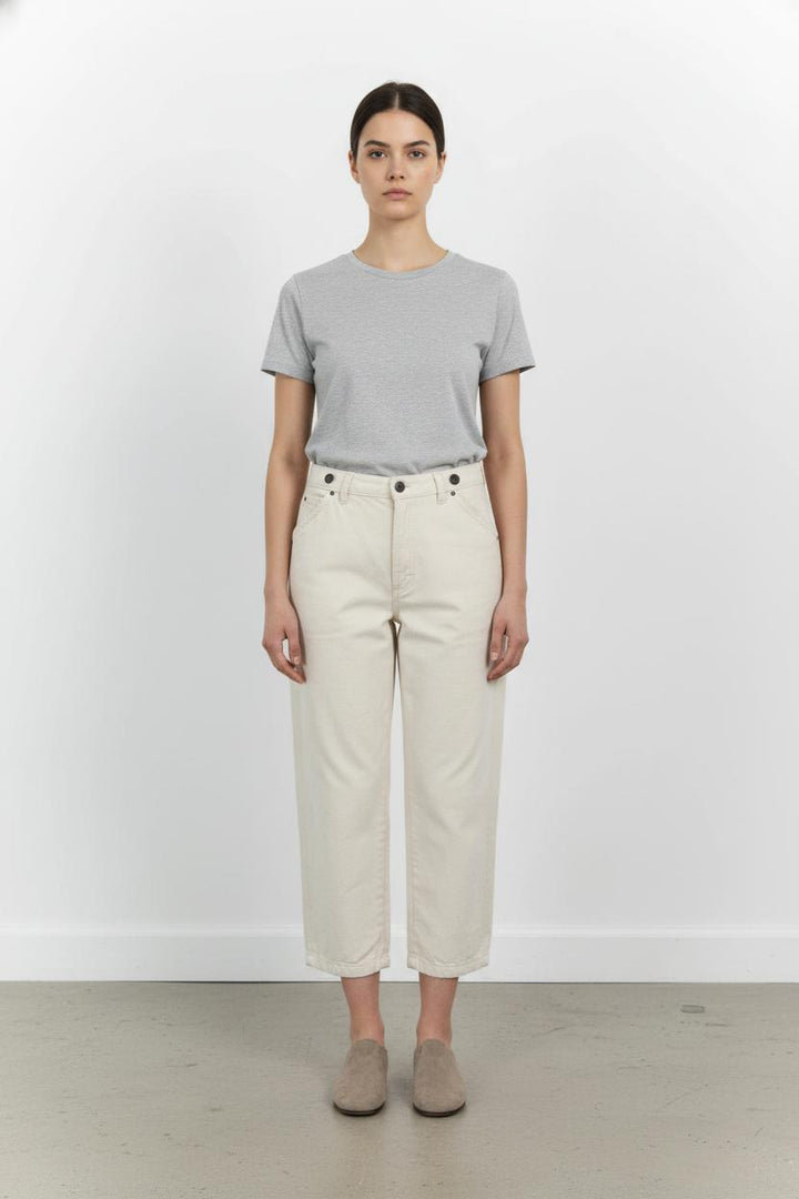Jean Beige - Taille M/38 de la marque American Vintage | PARAD85537 - Vendu par Paradigme - Image 1