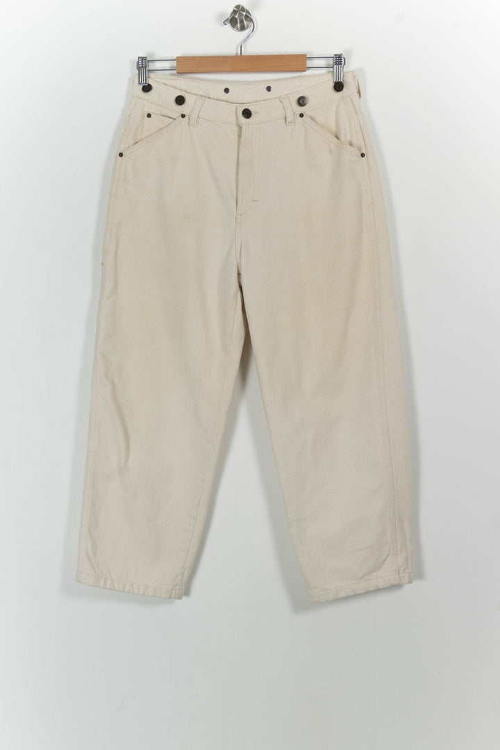 Jean Beige - Taille M/38 de la marque American Vintage | PARAD85537 - Vendu par Paradigme - Image 2