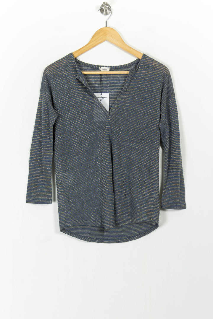 Tunique Bleu - Taille S/36 de la marque Pablo | PARAD85545 - Vendu par Paradigme - Image 2